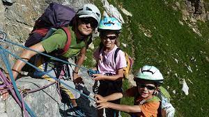 L’escalade un sport de famille
